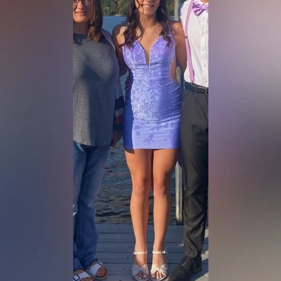 sachin and babi light blue dress Amarra 88699 KOTSOVOS